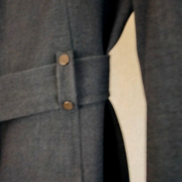 2-Piece Sheath Dress with Long Jacket by CALVIN KLEIN Pewter - Picture 9 of 15